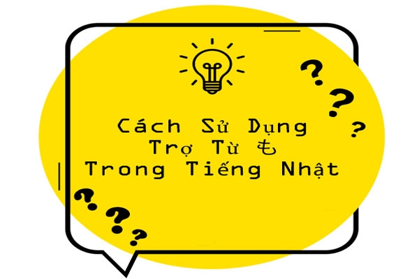 cách sử dụng trợ từ trong tiếng nhật